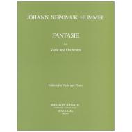 Hummel, J.N.: Fantasie g-moll für Viola und Orchester 