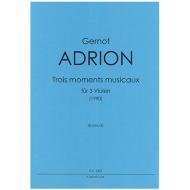 Adrion, G.: »Trois moments musicaux« (1990) 