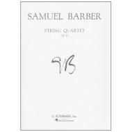 Barber, S.: String Quartet Op. 11 