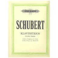 Schubert, F.: Klaviertrios Op. 99 B-Dur, Op. 100 Es-Dur 