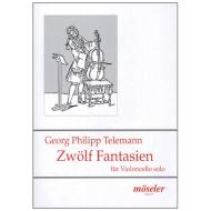 Telemann, G. Ph.: 12 Fantasien TWV 40: 14-25 