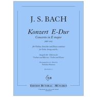 Bach, J. S.: Violinkonzert BWV 1042 E-Dur 