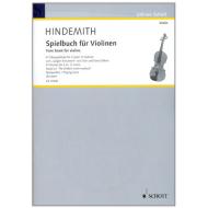 Hindemith, P.: Spielbuch für Violinen 