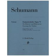 Schumann, R.: Fantasiestücke Op. 73 
