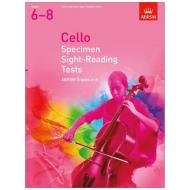 ABRSM: Cello Specimen Sight-Reading Tests – Grades 6-8 (From 2012) 