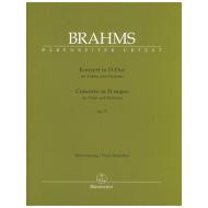 Brahms, J.: Violinkonzert Op. 77 D-Dur 