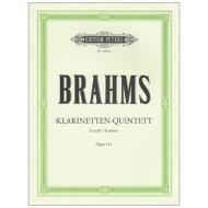 Brahms, J.: Klarinettenquintett Op. 115 h-Moll 