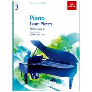 ABRSM: Piano Exam Pieces Grade 3 (2019-2020) 
