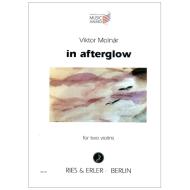 Molnár, V.: in afterglow (2019) 