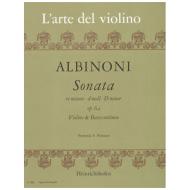 Albinoni, T.: Violinsonate Op. 6/4 d-Moll 