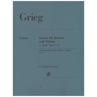 Grieg, E.: Sonate Nr. 3 Op. 45 c-Moll 