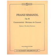 Simandl, F.: Konzertstück Op. 34 