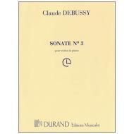 Debussy, C.: Violinsonate g-Moll (1916/17) 
