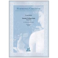 Muffat, G.: Sonata Violino Solo 