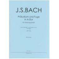 Bach, J. S.: Präludium und Fuge A-Dur nach BWV 536 