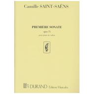 Saint-Saëns, C.: Violinsonate Nr. 1 Op. 75 d-Moll 