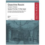 Rossini, G. A.: Sonata Nr. 5 Es-Dur – Stimmen 