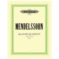 Mendelssohn Bartholdy, F.: Klavierquartett Nr. 1 c-Moll, Op. 1 