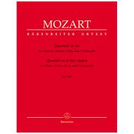 Mozart, W. A.: Quartett KV 493 Es-Dur 
