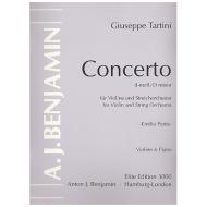 Tartini, G.: Violinkonzert d-Moll 