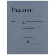 Paganini, N.: 24 Capricci Op. 1 Urtext 