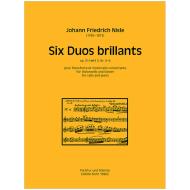 Nisle, J. M. F.: Six Duos brillants Band 2 Op. 51/4-6 