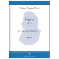 Mozart, W. A.: Kontrabasssonate nach KV292 B-Dur 