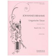 Brahms, J.: Ungarische Tänze Band 1 (Nr.1-5) 