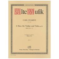 Stamitz, K.: 6 Duos Op. 18 Band 1 (Nr.1-3) 