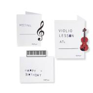Blocco note pieghevole Music 
