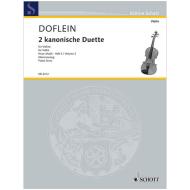 Hindemith, P.: Kanonisches Vortragsstück und kanonische Variationen 