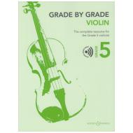 Grade by Grade - Violin 5 (+Online Audio) 