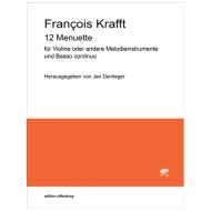 Krafft, F.: 12 Menuette 