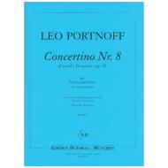 Portnoff, L.: Concertino Nr.8 d-moll op. 45 