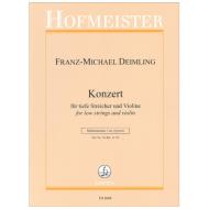 Deimling, F. -M.: Konzert für tiefe Streicher und Violine 