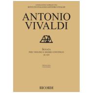 Vivaldi, A.: Sonata per violino e basso continuo RV 829 