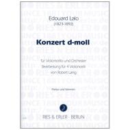 Lalo, E.: Violoncellokonzert d-moll 