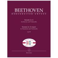 Beethoven, L. v.: Sonate in A Op. 69 