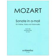Mozart, W. A.: Sonate a-Moll 