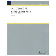 Anderson, J.: String Quartet No. 3 