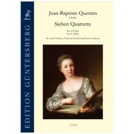 Quentin, J.-B.: Sieben Quartette Nr. 5 E-Dur / Nr. 6 A-Dur 
