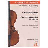 Abel, C. F.: Sinfonia Concertante Nr. 2 D-Dur 