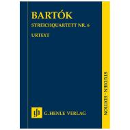 Bartók, B.: Streichquartett Nr. 6 