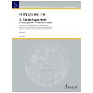 Hindemith, P.: 3. Streichquartett op. 16 