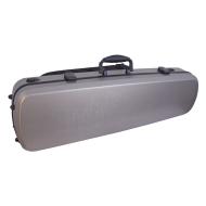 AILEEN Polycarbon Silver Violinkoffer 
