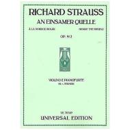 Strauss, R.: An einsamer Quelle Op. 9/2 