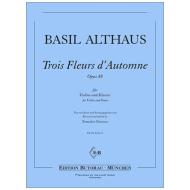 Althaus, B.: Trois Fleurs d'Automne 