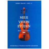 Pracht, R.: Neue Violin-Etüden Op. 15 Band 1 – Begleitstimme 