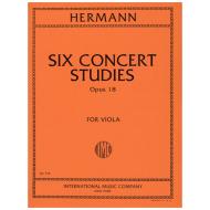Hermann, F.: 6 Konzert-Etüden Op. 18 