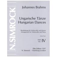Brahms, J.: Ungarische Tänze Band 4 (Nr.17-21) 